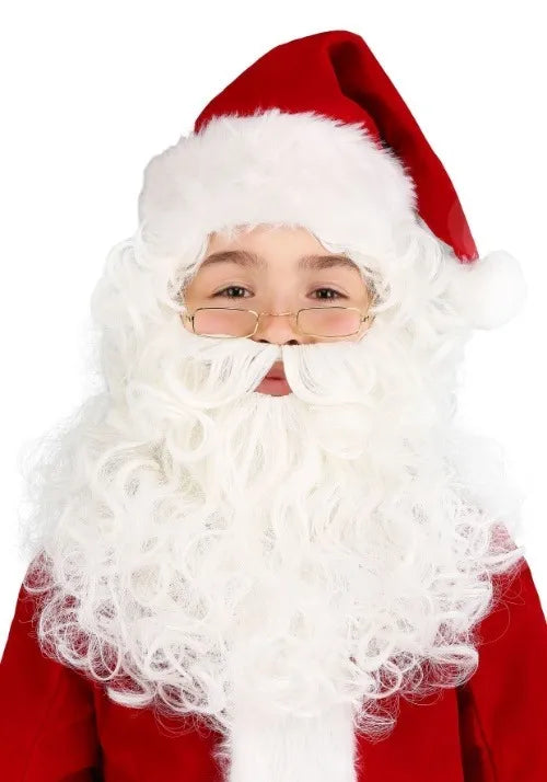Boy's Santa Wig and Beard Costume Accessory Main image