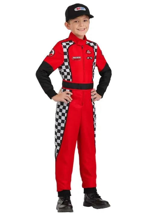 Boy's Swift Racer Jumpsuit Costume