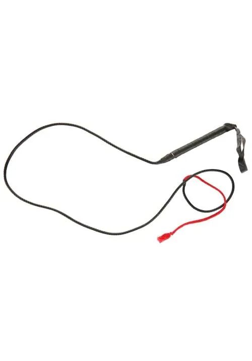 Black Whip Accessory Costume Prop Main image