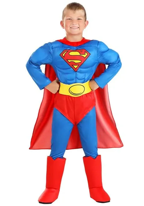 DC Superman Deluxe Costume for Kids