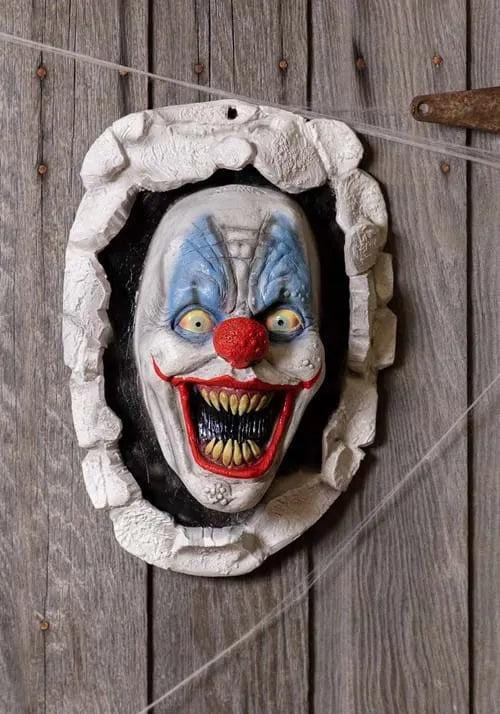 16-Inch Evil Clown Wall Decoration