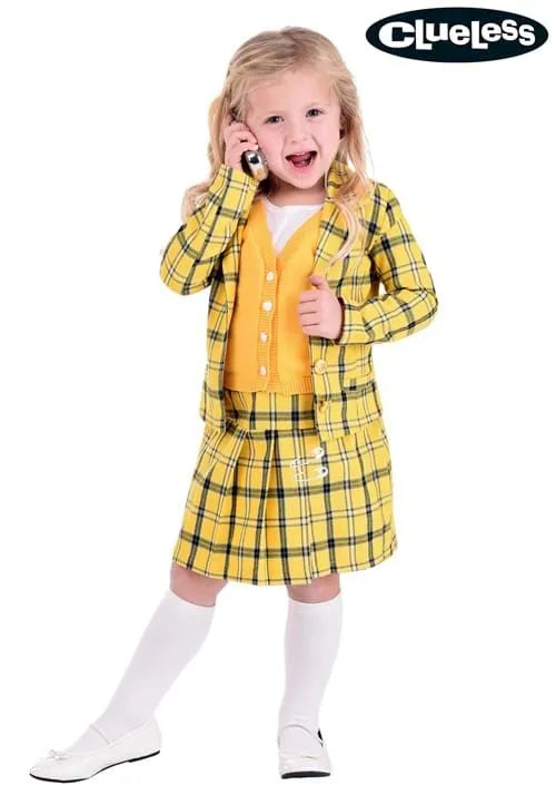 Girl's Clueless Cher Toddler Costume
