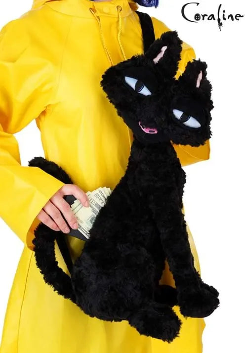 Coraline Cat Costume Companion Purse