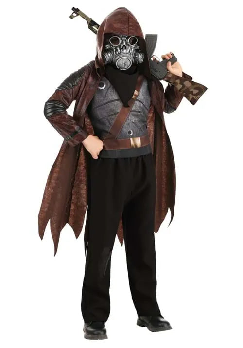 Boy's Masked Apocalypse Hunter Costume Main image