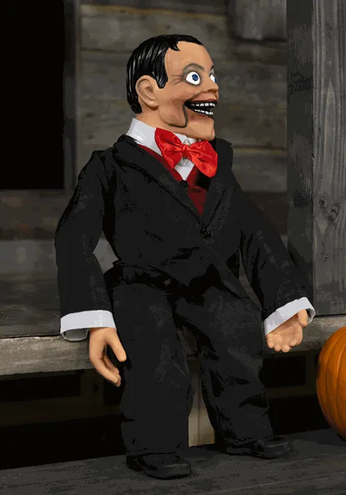 2.8FT Animated Creepy Ventriloquist Dummy Doll Prop Main image