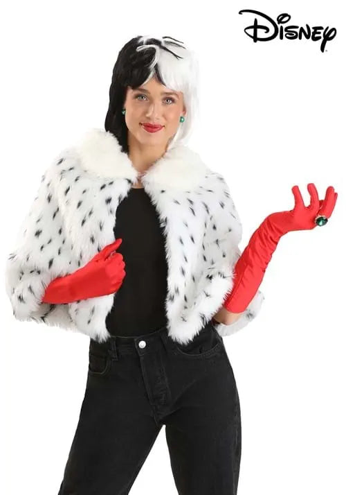 Disney 101 Dalmatians Cruella Capelet & Gloves Accessory Kit