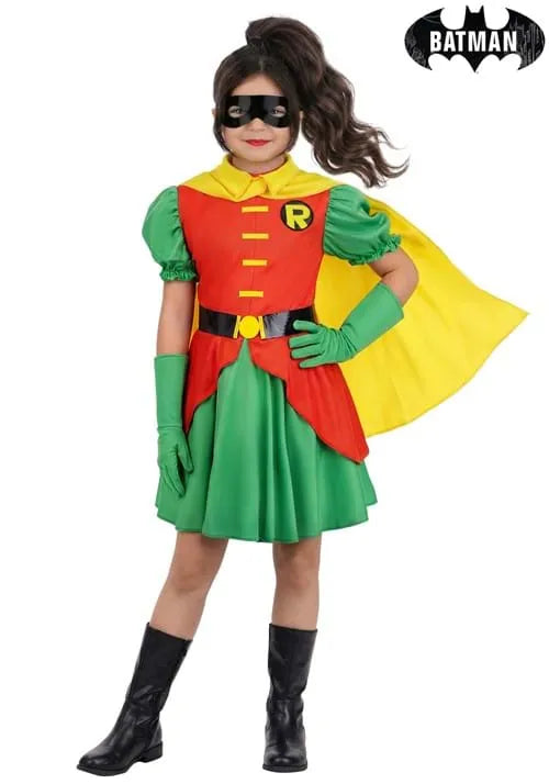 Girl's DC Robin Costume