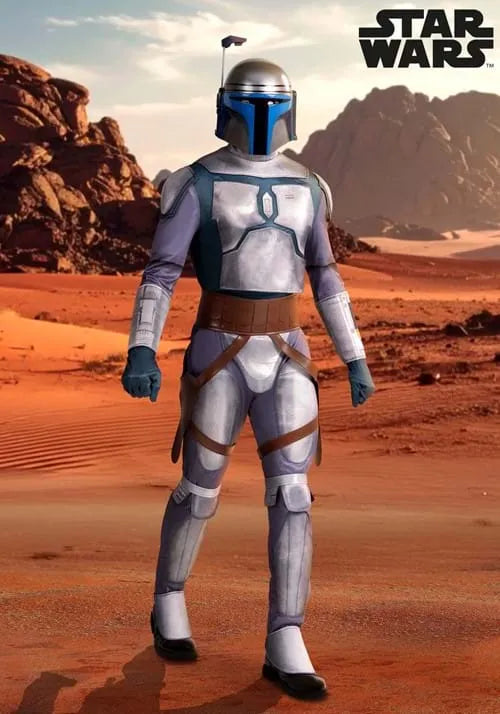 Adult Deluxe Star Wars Jango Fett Costume Main image