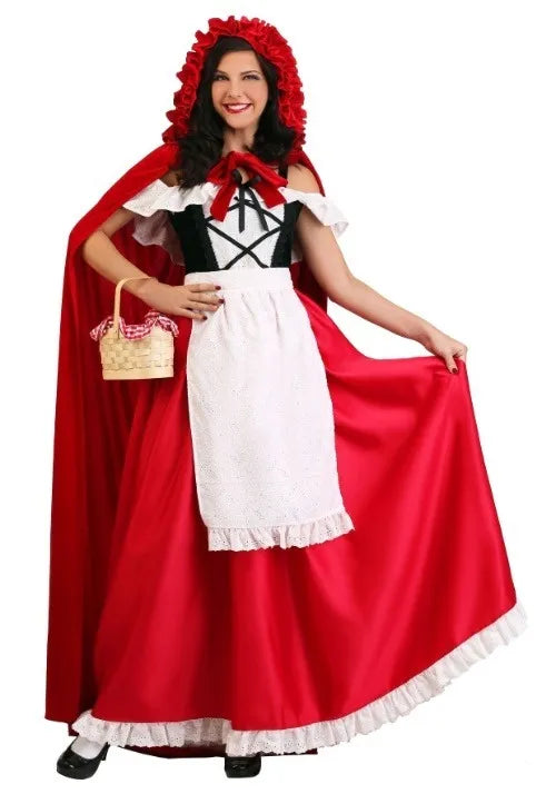 Deluxe Women's Red Riding Hood Costume