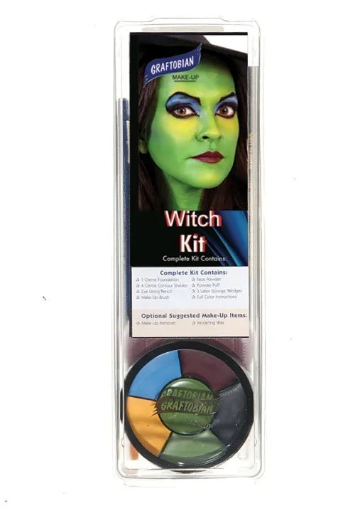 Graftobian Deluxe Witch Costume Makeup Kit