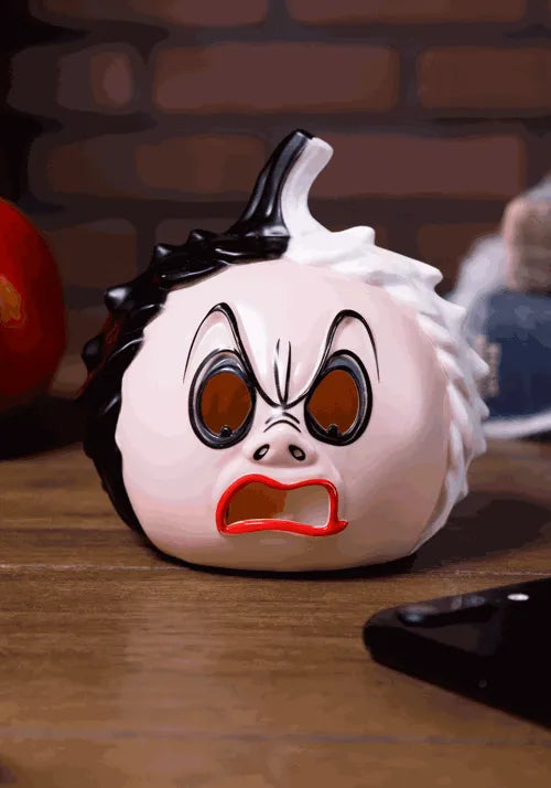 3-Inch Disney Cruella Light Up Pumpkin Decoration