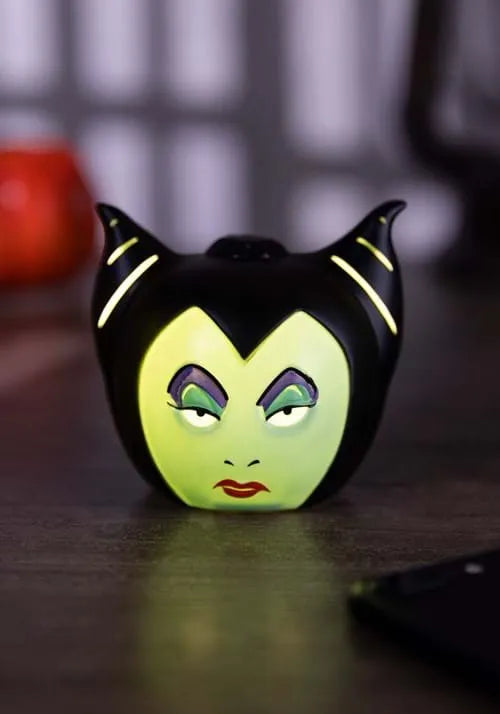 3-Inch Disney Maleficent Light Up Pumpkin Decoration