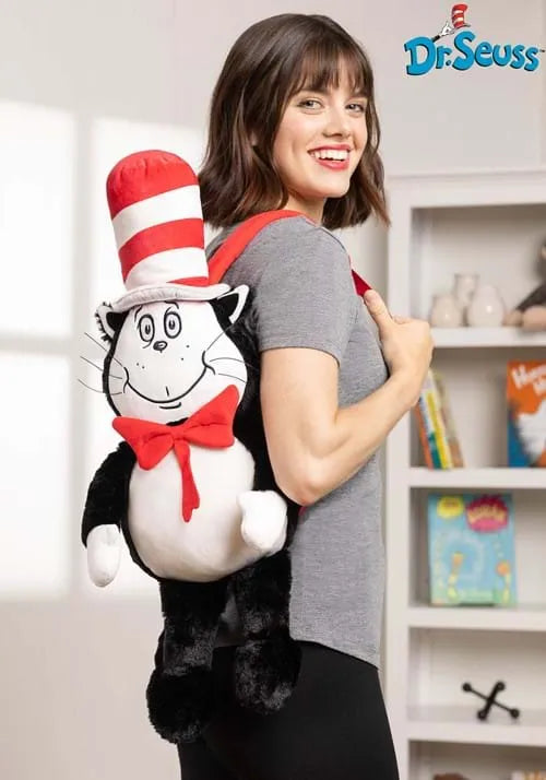 Cat in the Hat Plush Backpack