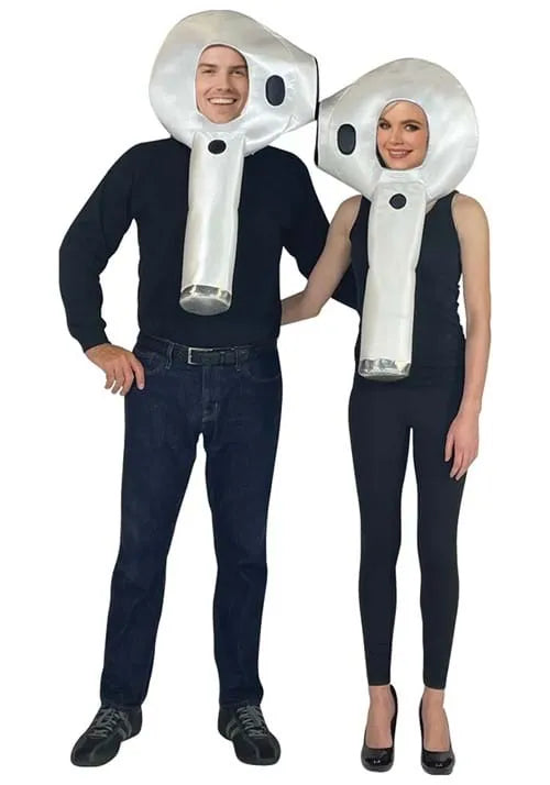 Adult Ear Buds Couple Costume Main image