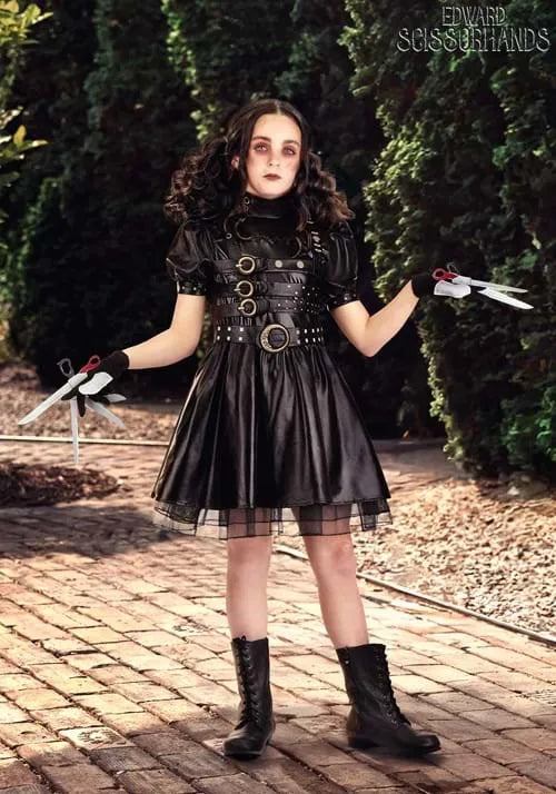 Edward Scissorhands Costume Dress for Girls