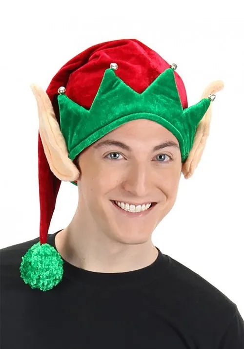 Adult Soft Elf Costume Hat with Ears