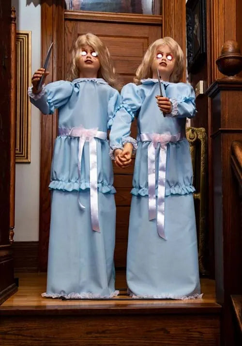 4FT Animated Killer Twin Girls Decoration Main image