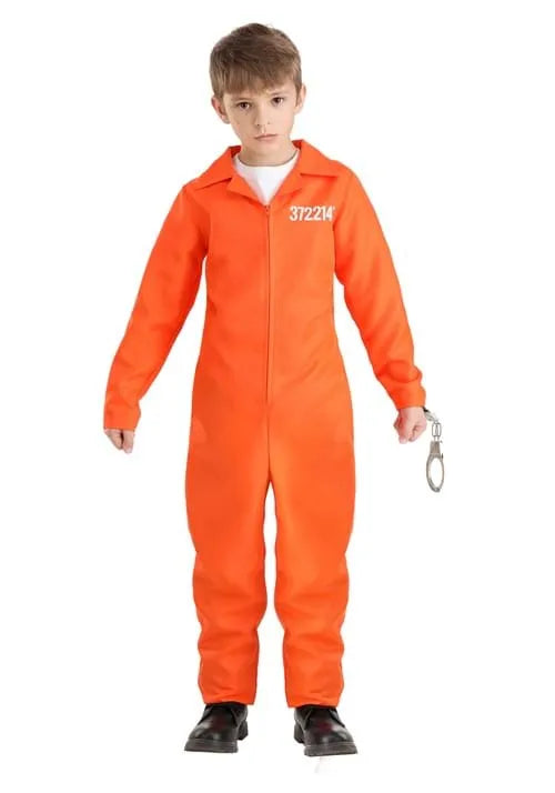 Exclusive Kid's Prison Jumpsuit