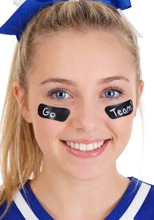 Eye Black Stickers Athlete Costume Accessory