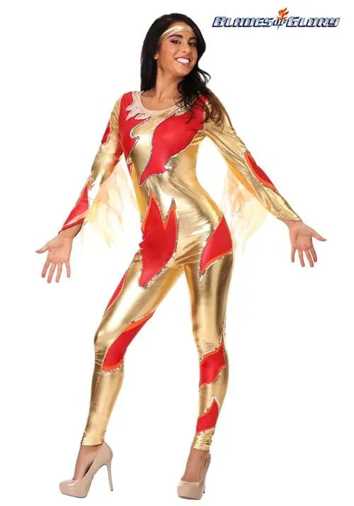 Blades of Glory Women's Fire Jumpsuit Costume Main image