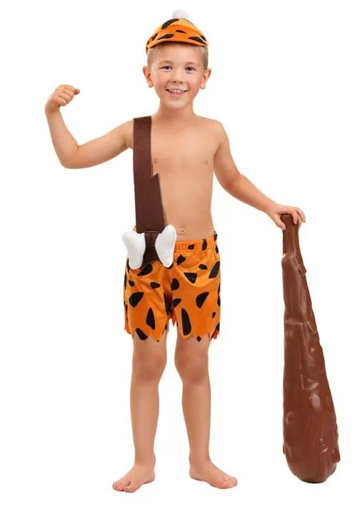 Boy's Toddler Flintstones Bamm-Bamm Rubble Costume Main image