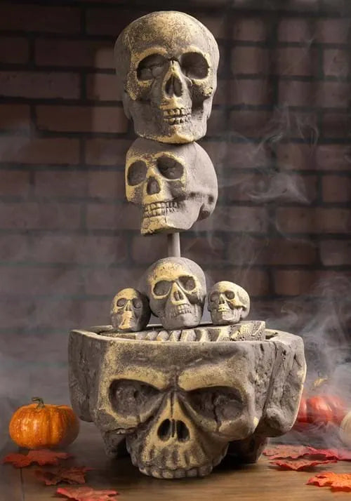 24-Inch Foam Skull Pillar Decoration Main image