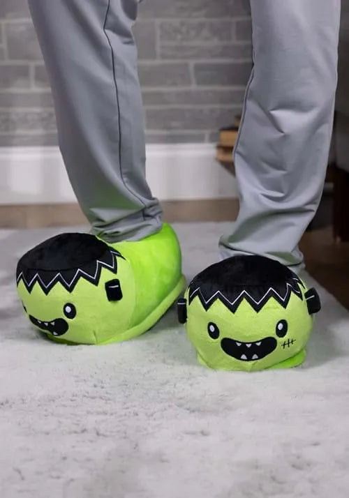 Adult Frankenstein Slippers