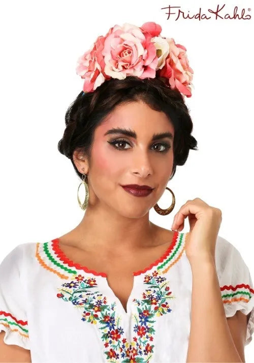 Adult Frida Kahlo Flower Costume Headband Main image