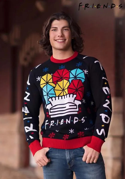Friends Holiday Sweater for Adults