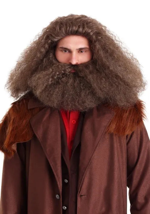 Adult GameKeeper Wizard Wig and Beard Main image