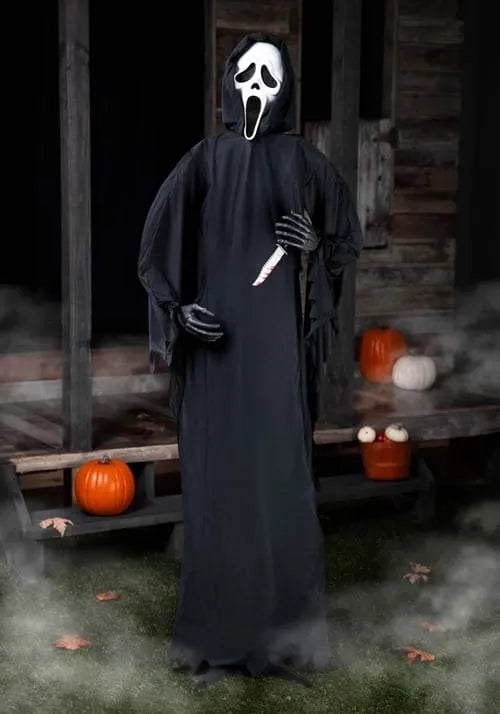 6FT Standing Scream Ghost Face Decoration