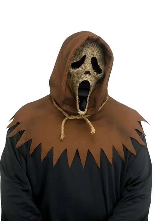 Adult Ghost Face Scarecrow Mask