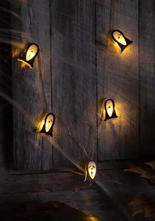 Ghost Face String Lights Decoration