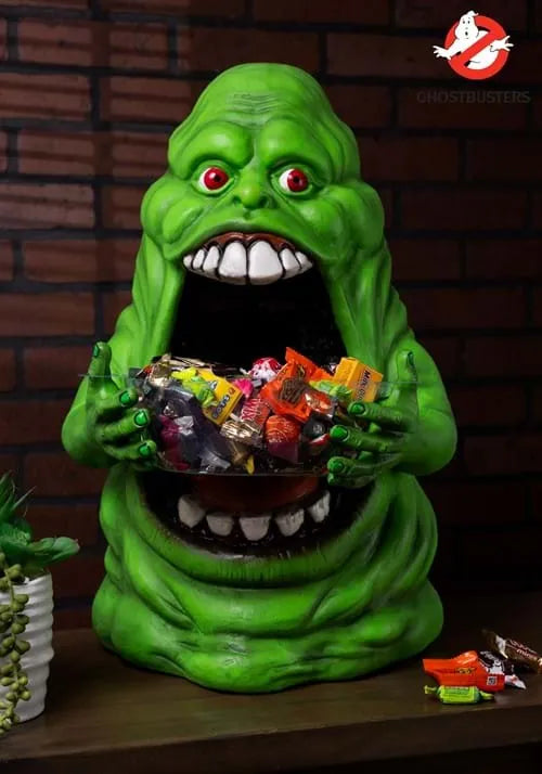 21.5-Inch Ghostbusters Slimer Candy Bowl Decoration