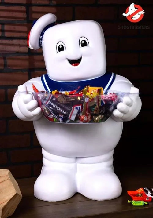 21-Inch Ghostbusters Stay Puft Candy Bowl Holder Decoration Main image