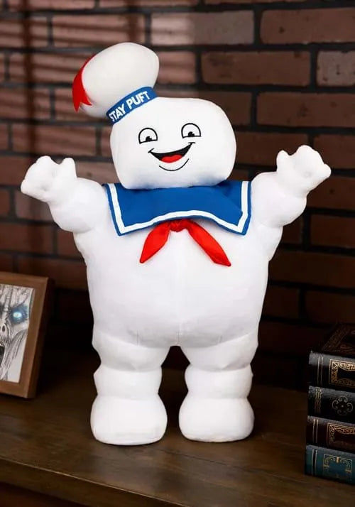 20-Inch Ghostbusters Stay Puft Greeter Decoration Main image