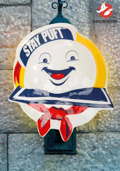 14-Inch Ghostbusters Stay Puft Porch Light Cover Decoration Main image