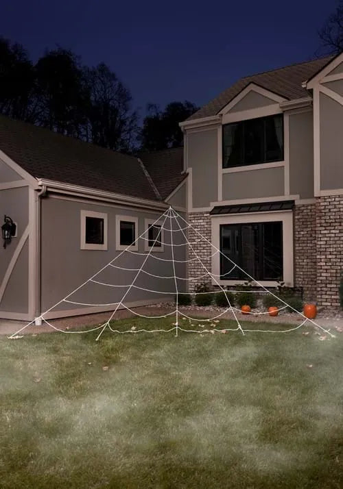 23FT Giant Spider Web Outdoor Halloween Decoration Main image