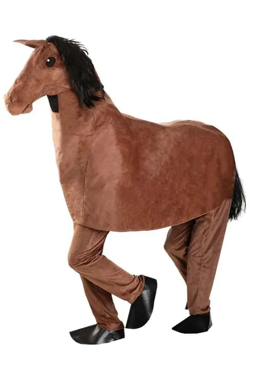 Adult Giddy Up Two Person Horse Costume Main image