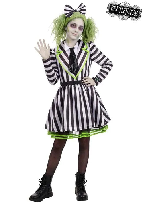 Girl's Beetlejuice Costume Dress