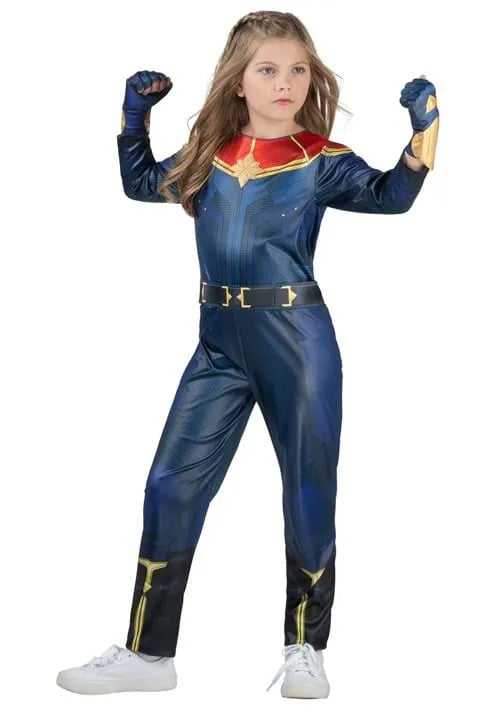 Girl's MCU Captain Marvel Costume