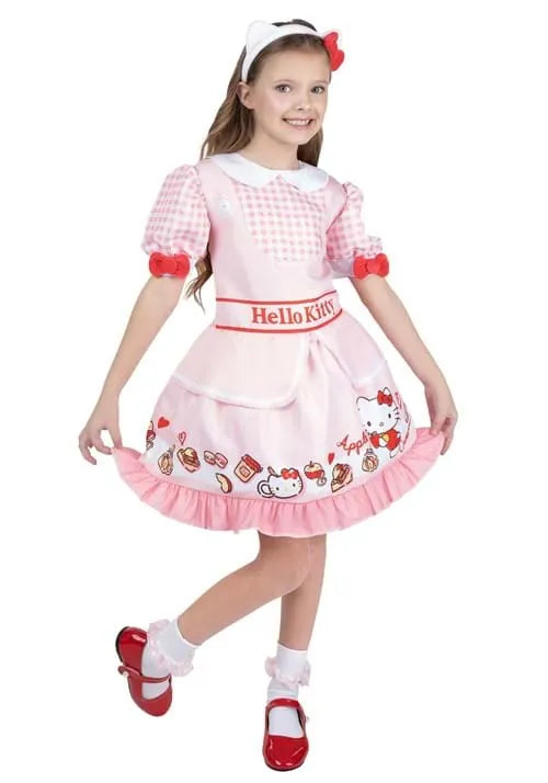 Girl's Pink Hello Kitty Costume Dress