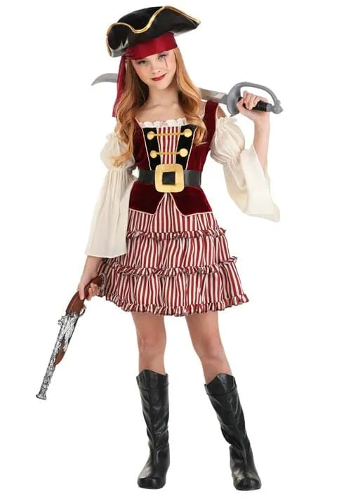 Girl's Corsair Pirate Costume