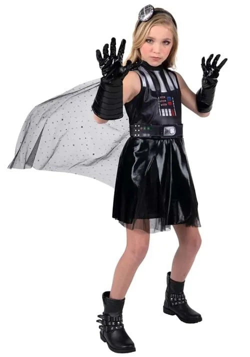 Girl's Star Wars Darth Vader Costume Dress