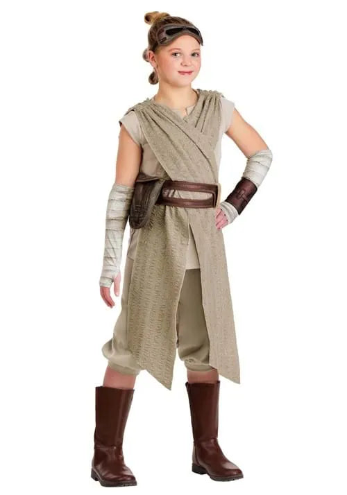 Girl's Deluxe Star Wars Rey Costume
