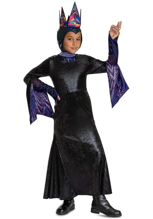 Girl's Deluxe Snow White Live Action Evil Queen Costume