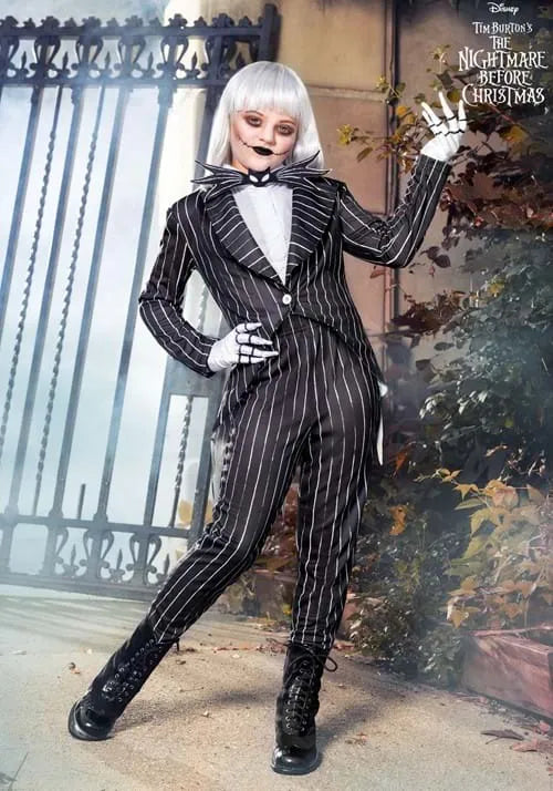 Girl's Disney Jack Skellington Costume