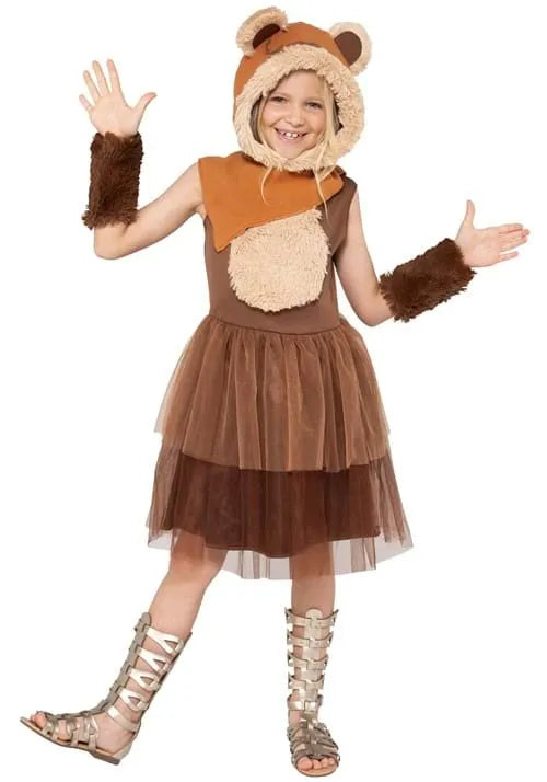 Girl's Ewok Star Wars Costume Dress