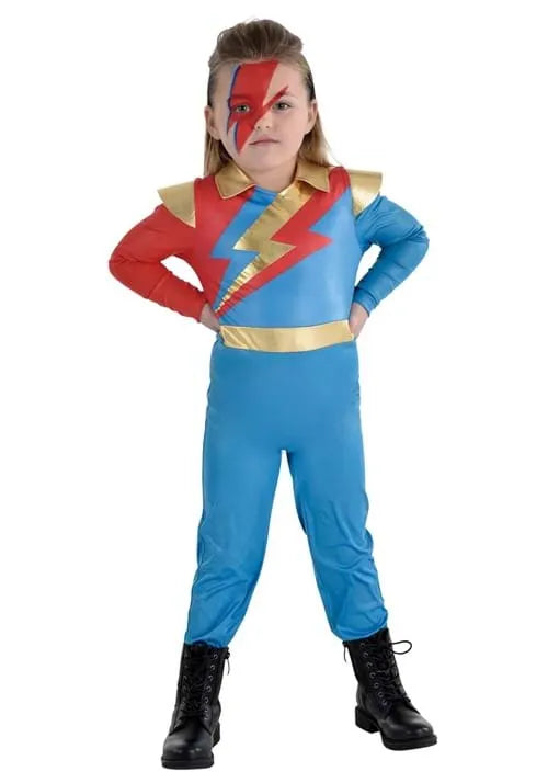 Girl's Glam Rock Toddler Costume