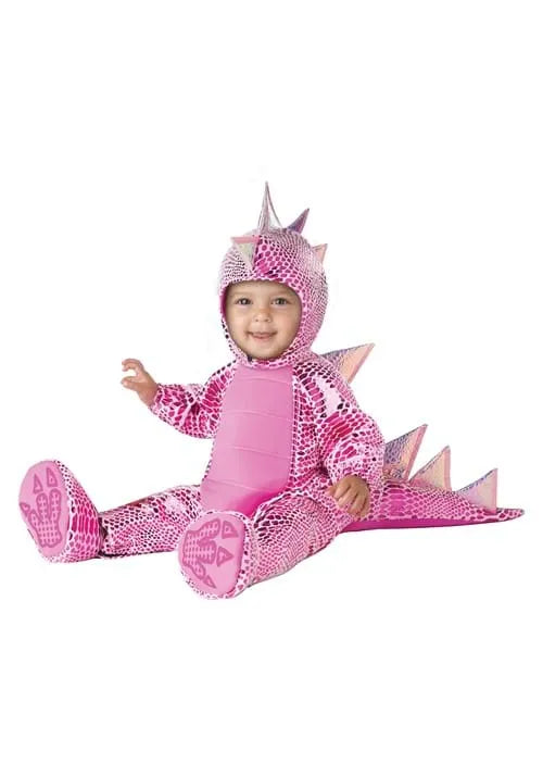 Girl's Infant Super Cute-A-Saurus Costume